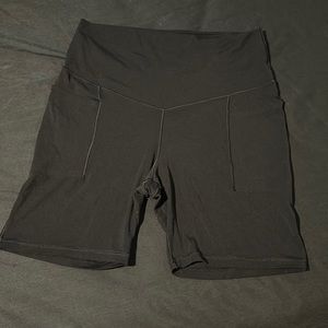 Aerie black biker shorts size XL